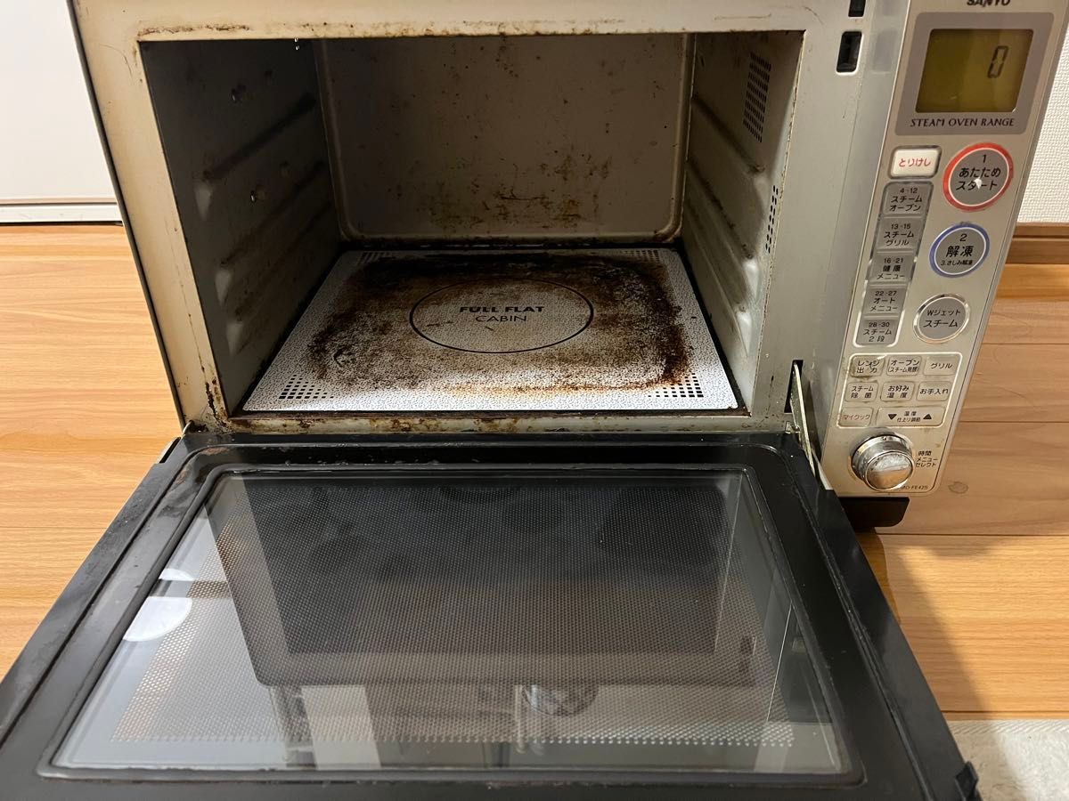 SANYO オーブンレンジ EMO-FE42S 2007年製 動作確認済み 角皿 SANYO オーブンレンジ EMO-FE42S 2007年製 動作確認済み 角皿