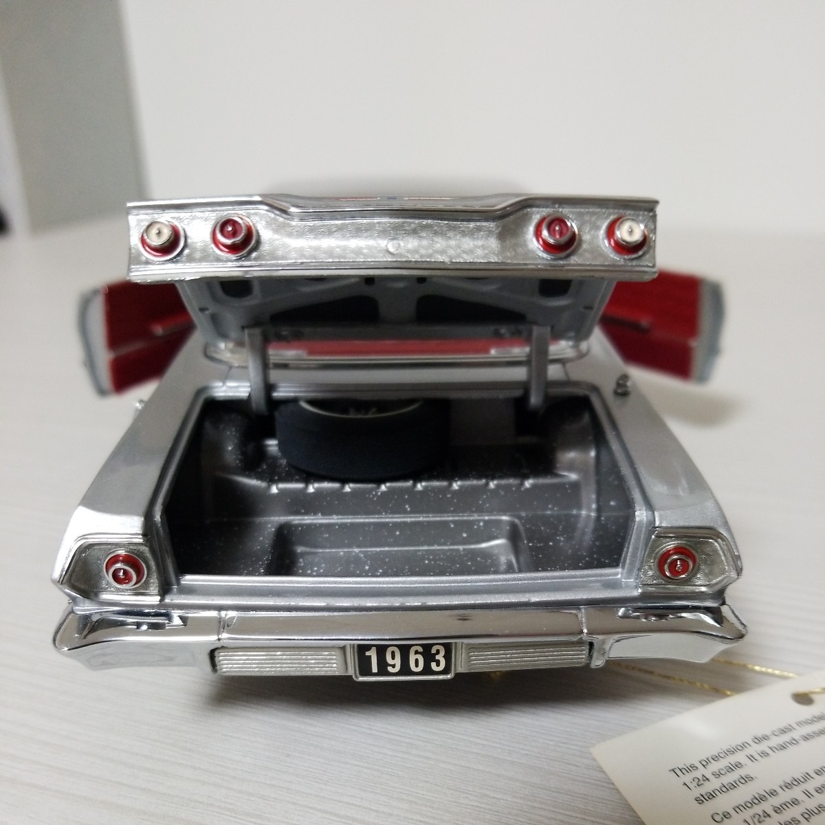 1/24 フランクリンミント FRANKLIN MINT 1963 Chevrolet Impala ss '63 シボレー インパラ　難あり_画像7