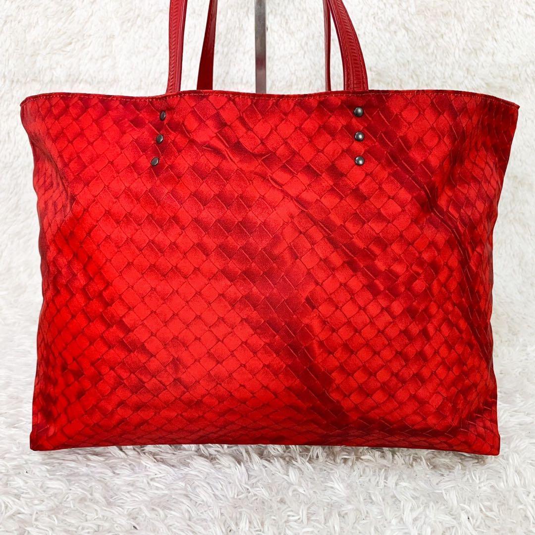 ほぼ未使用/希少カラー BOTTEGA VENETA ボッテガヴェネタ トートバッグ イントレッチオリュージョン A4収納 レザー ブランド 高級感 メンズ_画像3