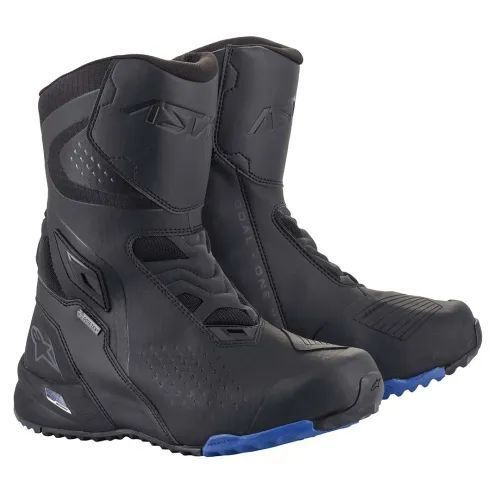 アルパインスターズ RT-8 GORE-TEX BOOTS ライディング ブーツ ブラック/ブルー 43/27.5cm 靴 クッション 防水 スポーツ アルパイン_画像1