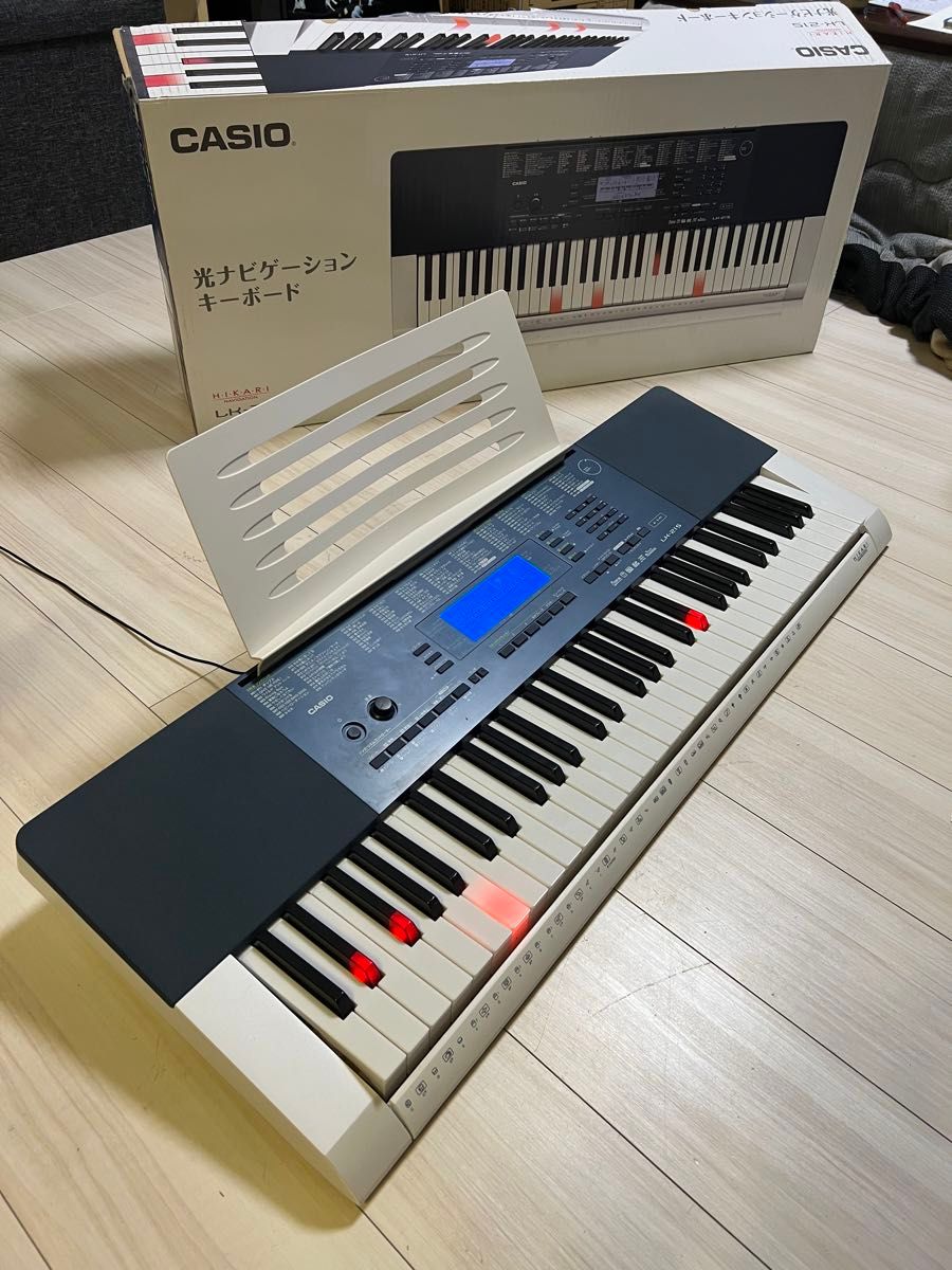 CASIO LK-215 HIKARI NAVIGATION 電子ピアノ 箱つき|Yahoo CASIO LK-215 HIKARI NAVIGATION 電子ピアノ 箱つき|Yahoo