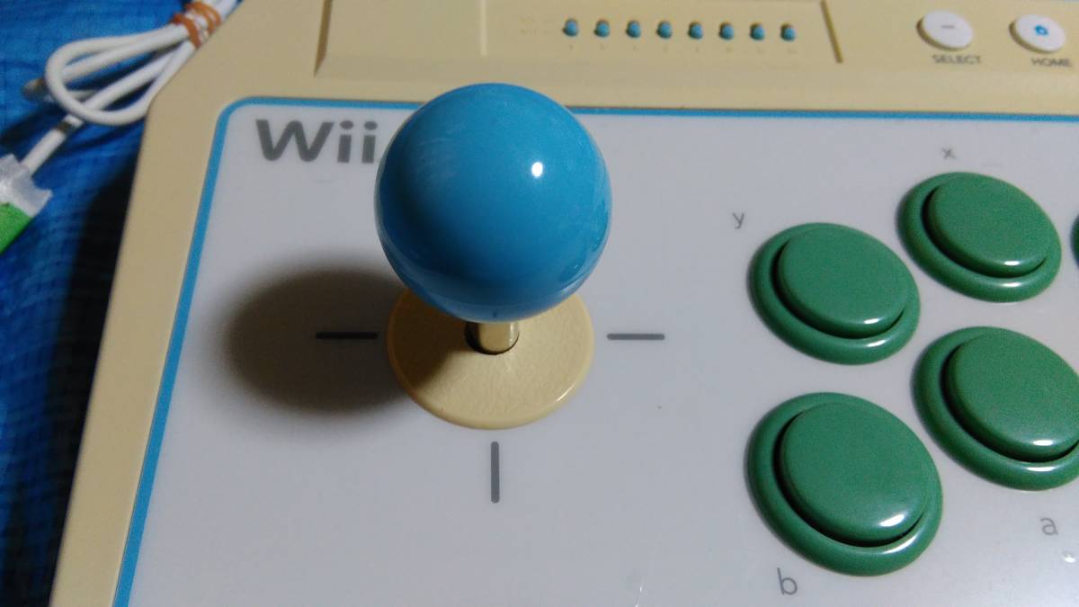 Wii　◆ファイティングスティックWii　HORI HWI-18　◆動作品_画像6