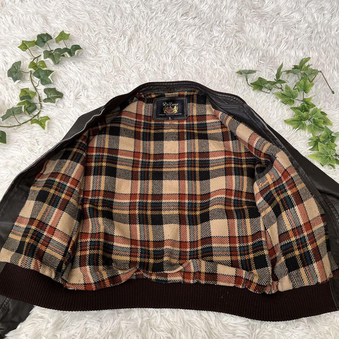 送料無料 DELUXE de-luxe LEATHER WEAR レザージャケット 牛革 送料無料 DELUXE de-luxe LEATHER WEAR レザージャケット 牛革