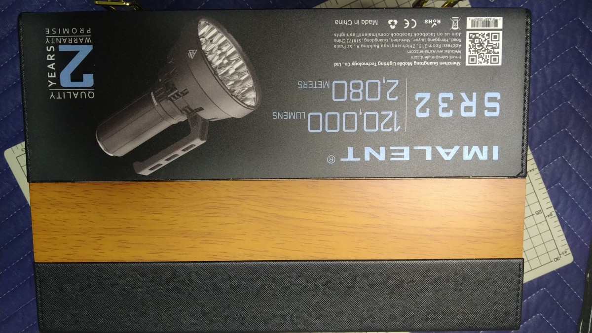 IMALENT SR32 イマレント　sr32 led LED ライト　中古　imalent_画像7