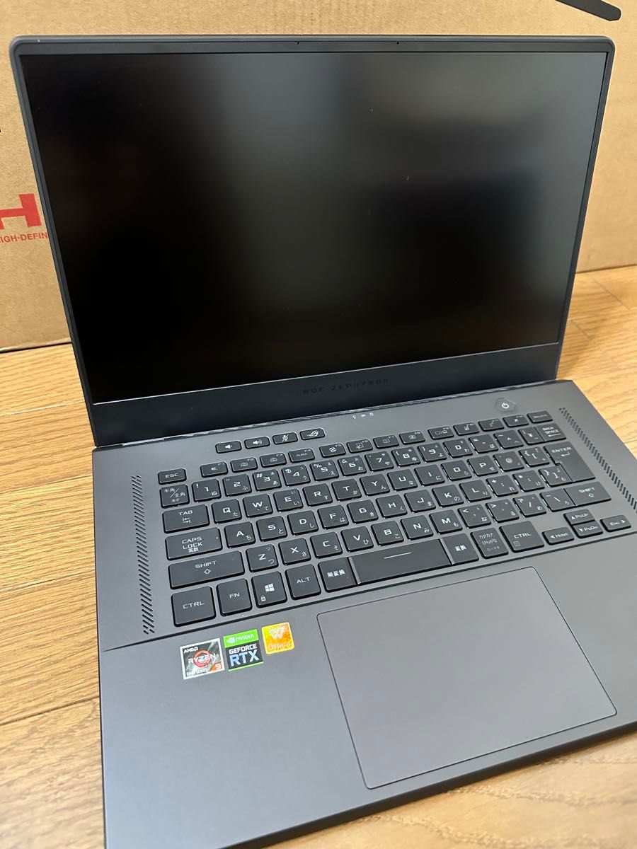 ASUS ROG Zephyrus G15 ゲーミングノートPC GA503QM-R9G3060GBKS エクリプスグレー