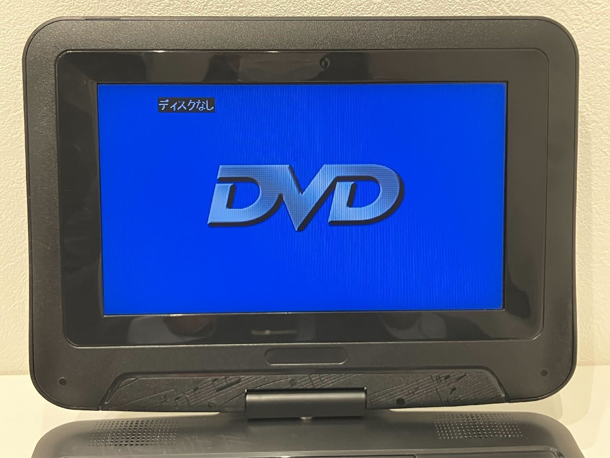 【O70327】 9インチ ワンセグポータブル DVD プレイヤー DT-PD9K2205C 映像機器 ポータブルプレーヤー 中古現状品