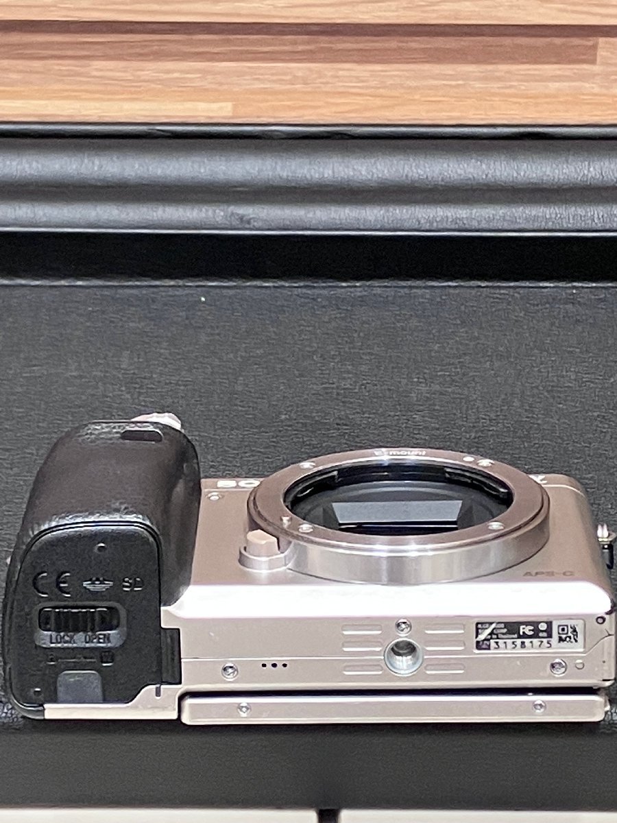 【F36316】SONY(ソニー) α6000 ILCE-6000 (アルファ6000) デジタル一眼カメラ ボディ グラファイトグレー_画像7