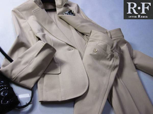 * new goods [ made in Japan RF stylish PT suit ] beige 38* go in . type go in . type 