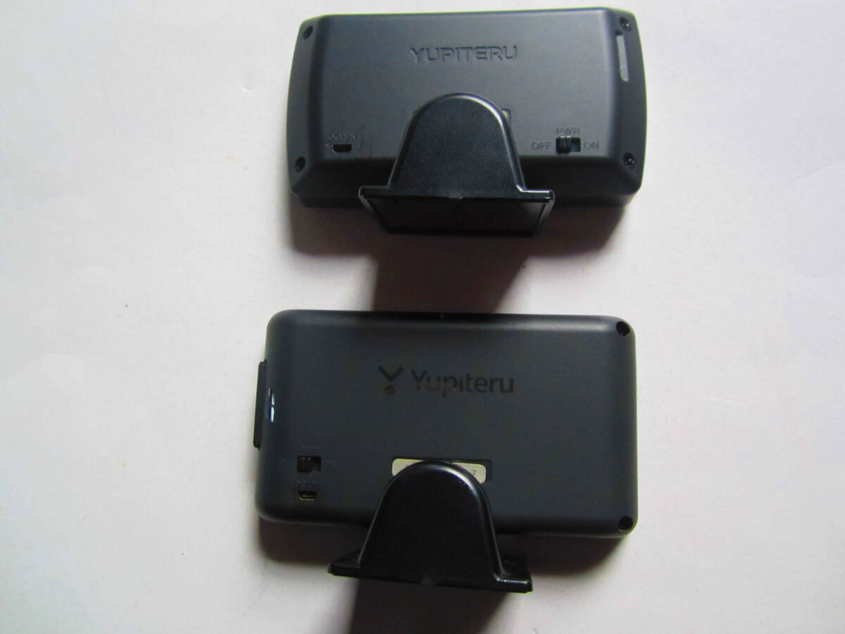 ユピテル　YUPITERU SUPER CAT GPS&レーダー探知機 GWR83sd GWR101sd 2台セット　中古品_画像10