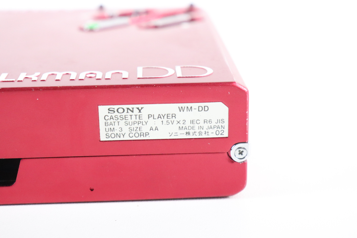 SONY WALKMAN DD WM-DD ソニー ウォークマン ポータブルプレーヤー カセットプレーヤー 音楽プレイヤー 035JNNJO90_画像6