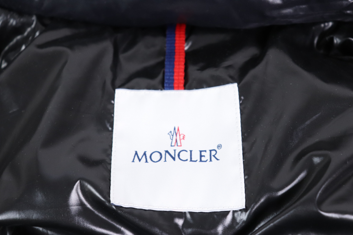 MONCLER モンクレール ロングダウン ジャケット フーディ レディース ネイビー系 ファッション ブランド 080JSKJH85_画像8