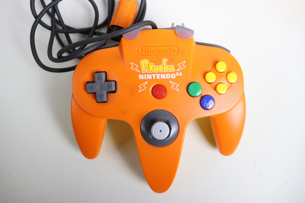 【動作OK】NINTENDO 64 NUS-101 JPN ニンテンドー ピカチュウ ポケモン ポケモンスタジアム ゲーム機 レトロ 遊び 020JGIJH32の画像9