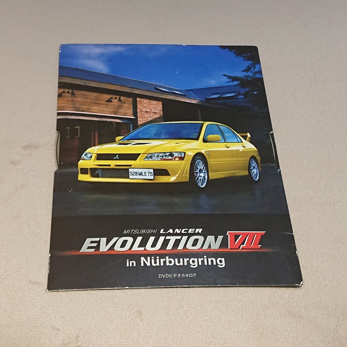 三菱 ランサー エボリューション 7 DVDカタログ MITSUBISHI LANCER EVOLUTION Ⅶ_画像1