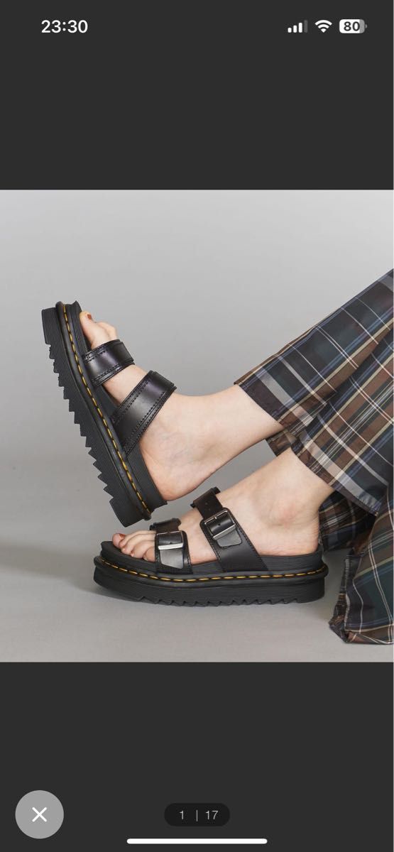 ドクターマーチン Dr Martens MYLES マイルス 厚底スライド ドクターマーチン Dr Martens MYLES マイルス 厚底スライド