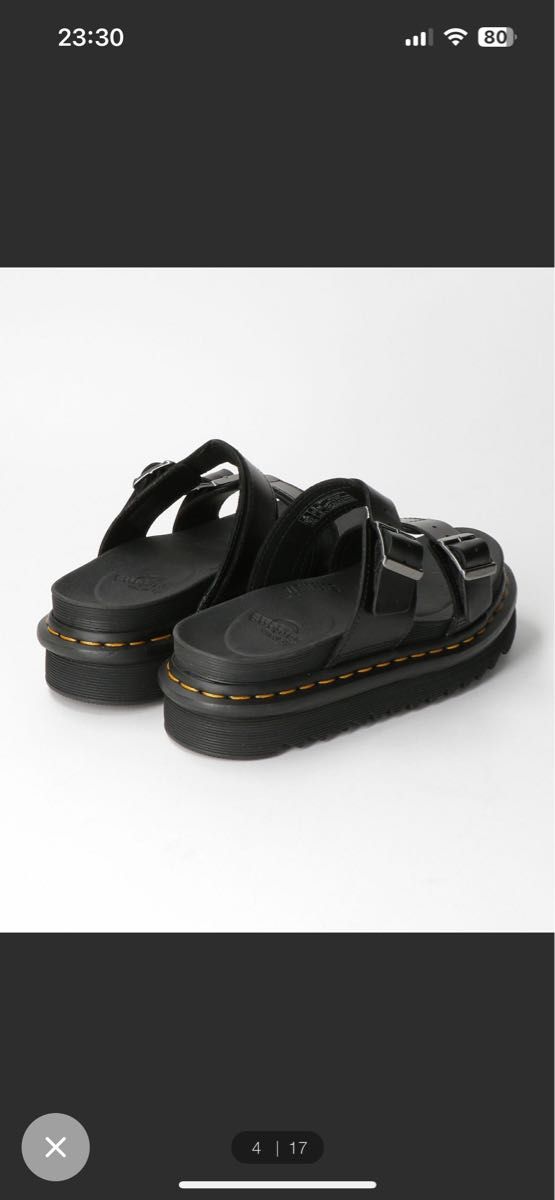 ドクターマーチン Dr Martens MYLES マイルス 厚底スライド ドクターマーチン Dr Martens MYLES マイルス 厚底スライド