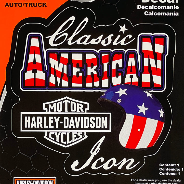 ステッカー ハーレーダビッドソン デカール PATRIOTIC CG25132 Harley-Davidson シール デカール_画像2
