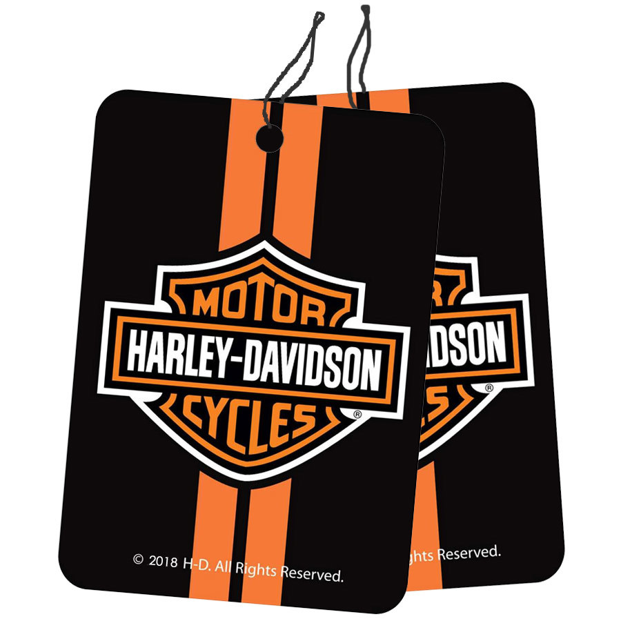 芳香剤 ハーレーダビッドソン ペーパーエアフレッシュナー 2P（バニラ）#5567 Harley-Davidson カーアクセサリ_画像1