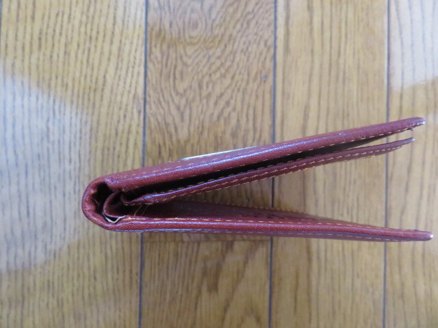 【新品】本革＋合成皮革二つ折り財布　_画像4