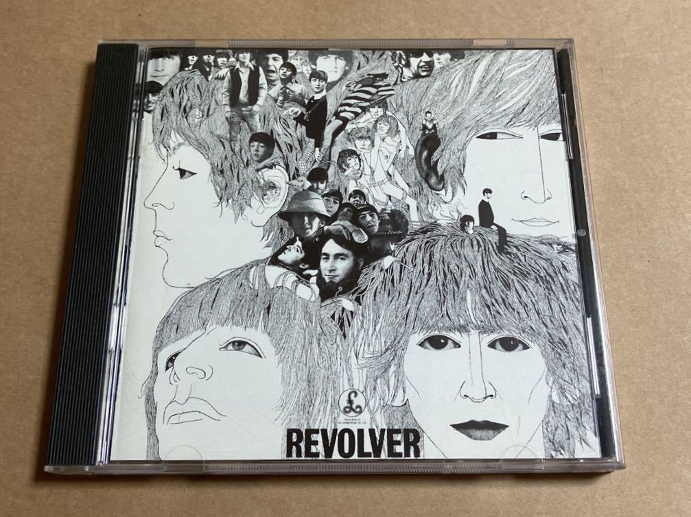 CD THE BEATLES / REVOLVER CDP7464412 US盤 リマスター盤 ジャケット薄い汚れあり_画像1