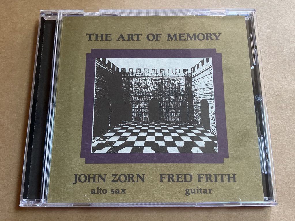 CD JOHN ZORN : FRED FRITH / THE ART OF MEMORY CD20 薄いシール跡ありの画像1