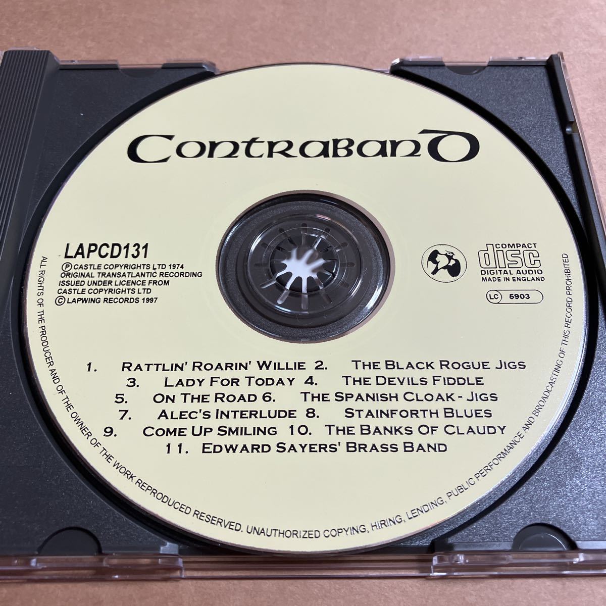 CD CONTRABAND / コントラバンド VSCD2747 スコティッシュ・フォーク ケルト スコットランドの画像3