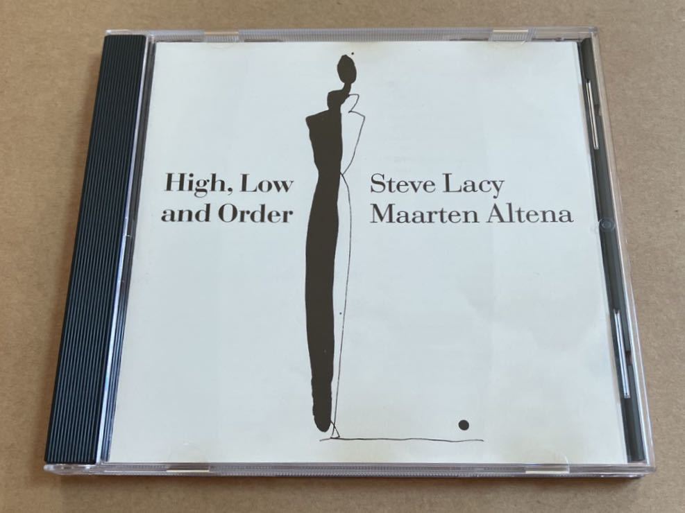 CD STEVE LACY & MAARTEN ALTENA / ALTENA HIGH LOW AND ORDER HATARTCD6069 スティーヴ・レイシー ジャケット汚れ、薄いリングウェアあり_画像1