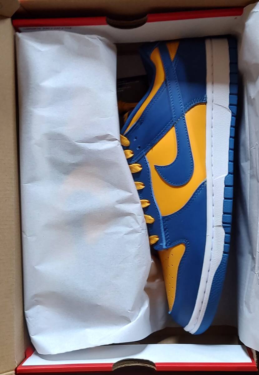 US12 ダンク　UCLA Nike Dunk Low Blue Jay and University Gold 30cm DD1391-402