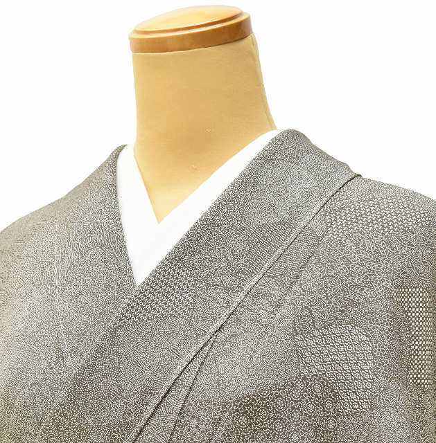 リサイクル着物 江戸小紋 中古 正絹 未使用品 仕立て上がり ss0586b 着物ひととき