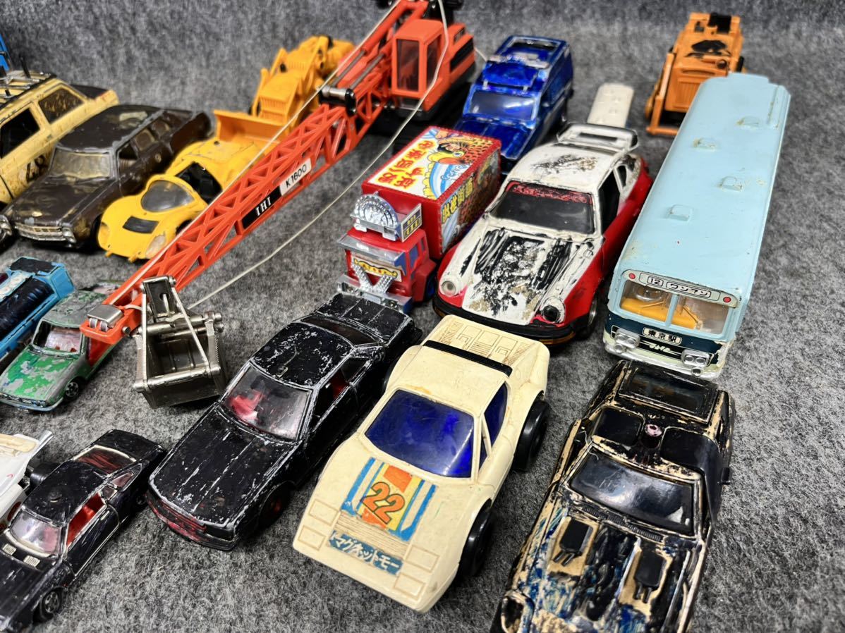 ビンテージミニカーまとめセット 当時物玩具 車おもちゃ tomica トミカ YONEZAWA ヨネザワ ダイヤペット ブリキ 昭和レトロ ホットウィール_画像3