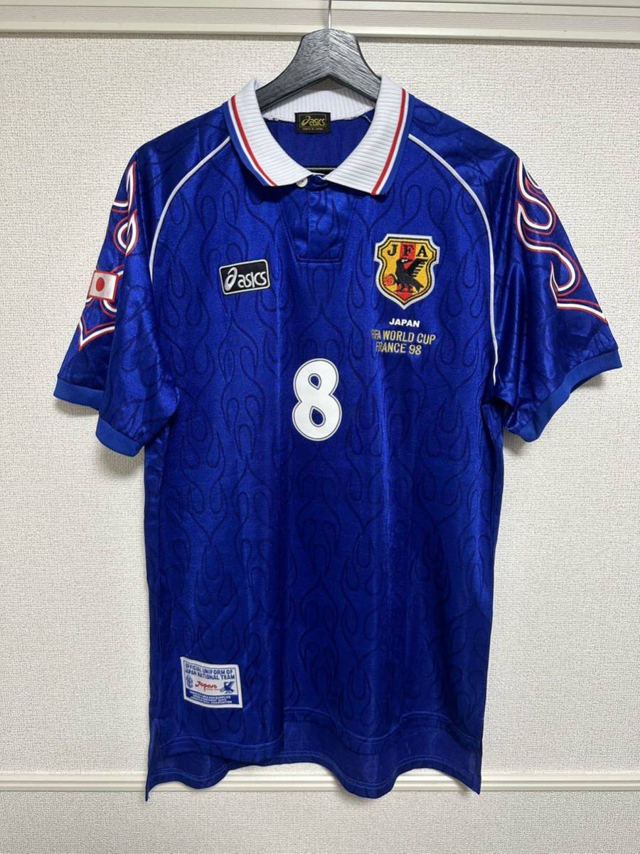 WC 1998 日本代表 (H) ユニフォーム 中田 英寿_画像1