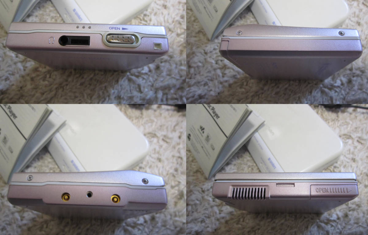 ☆ SONY ソニー ポータブルMDプレイヤー MZ-E810SP PINK ピンク ☆ SONY ソニー ポータブルMDプレイヤー MZ-E810SP PINK ピンク
