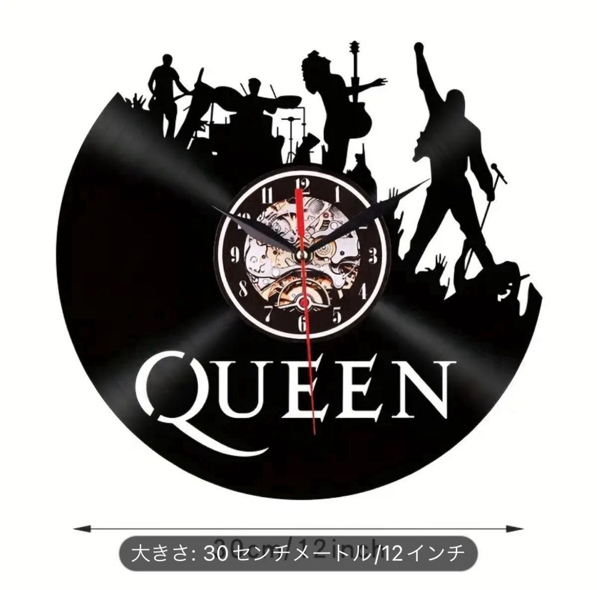 【即購入大歓迎/国内未発売レア】Queen クイーン レコード掛け時計  LP インテリア 海外 グッズ フレディ・マーキュリー