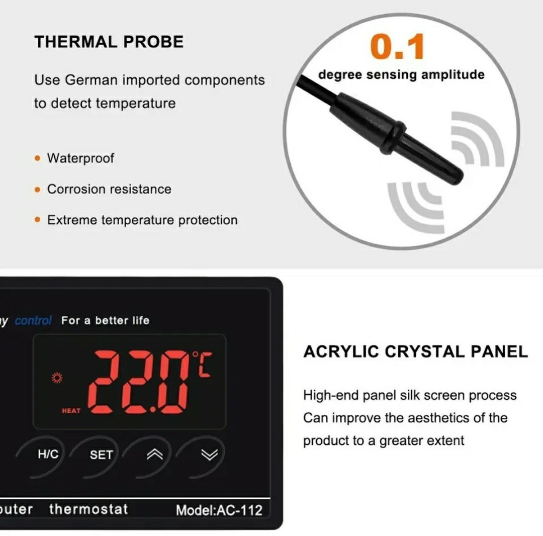  новый товар не использовался Tey талон легкий свечение Thermo 2 позиций комплект /AC-112/ нагревание * охлаждающий режим переключатель возможно / товары для домашних животных / мелкие животные / рептилии / наружная коробка * с руководством пользователя бесплатная доставка 