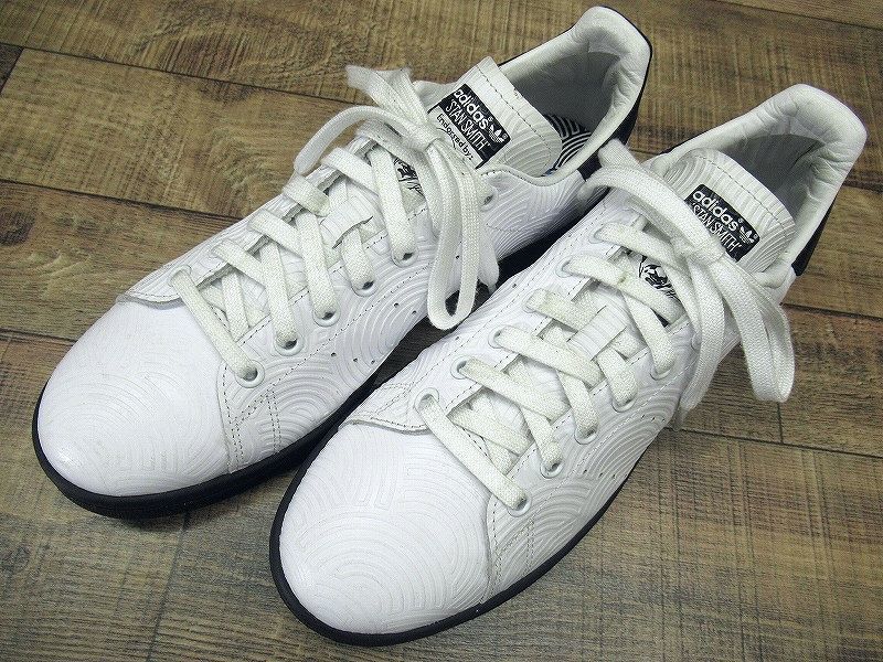 送料無料 adidas アディダス × Hiroko Takahashi 高橋理子 FY1591 STAN SMITH スタンスミス 東京パック レザー スニーカー シューズ 27.5_画像7