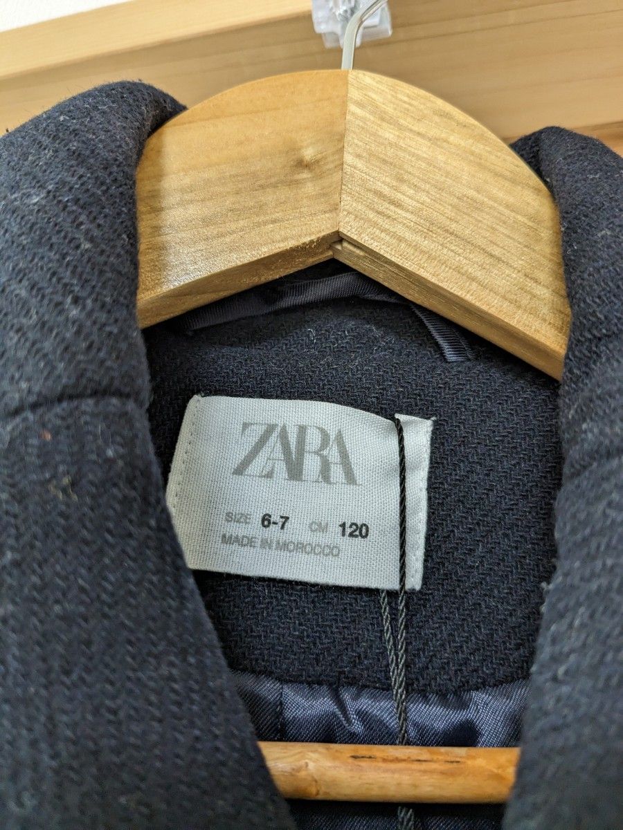 【タグ付き】コート  キッズ　120 ZARA シンプル　ブラック　H&M　UNIQLO　アウター