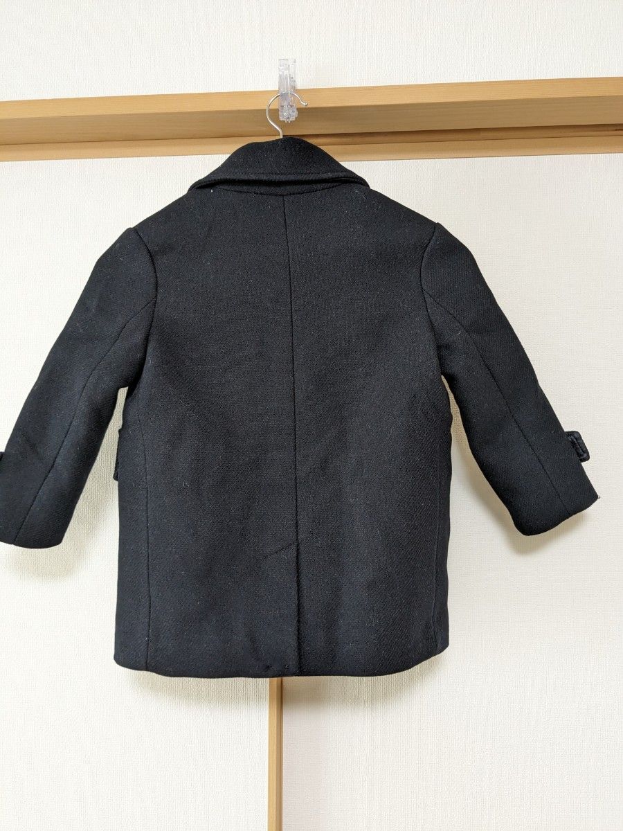 【タグ付き】コート  キッズ　120 ZARA シンプル　ブラック　H&M　UNIQLO　アウター
