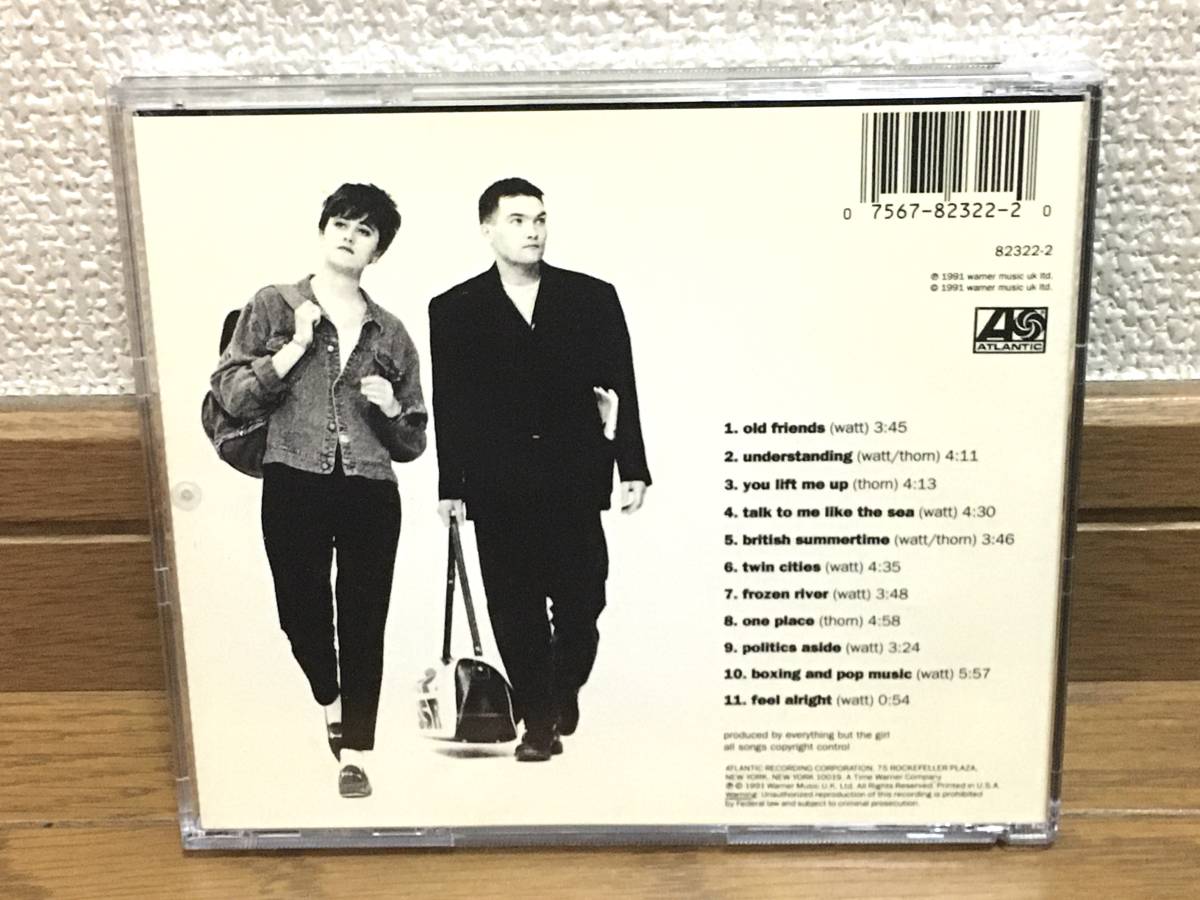 Everything But The Girl / Worldwide アーバンポップ アコースティック AOR 傑作 輸入盤(品番:82322-2) 廃盤CD Tracey Thorn / Ben Watt _画像2