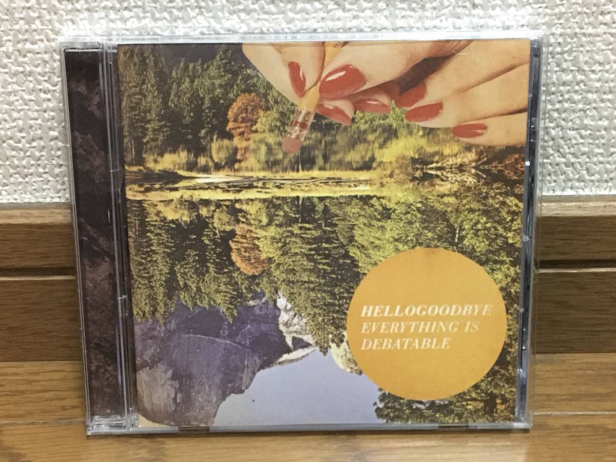 HELLOGOODBYE / EVERYTHING IS DEBATABLE シンセポップ パワーポップ EMO 傑作 国内盤12曲収録 帯付 Passion Pit / Vampire Weekend / FUN._画像1