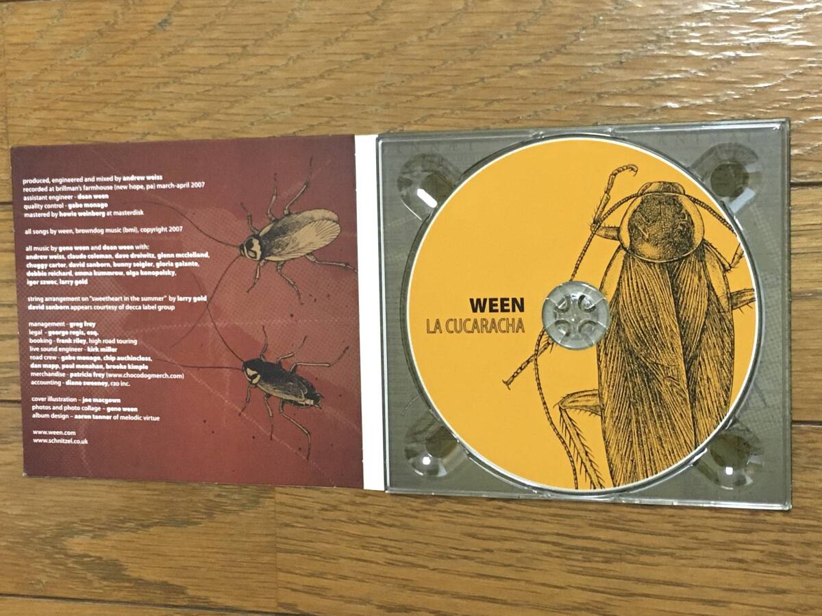 Ween / La Cucaracha USインディロック 名作 国内盤帯付 解説付 Gene Ween / Z-Rock Hawaii / Moistboyz / David Sanborn / Bunny Sigler_画像4