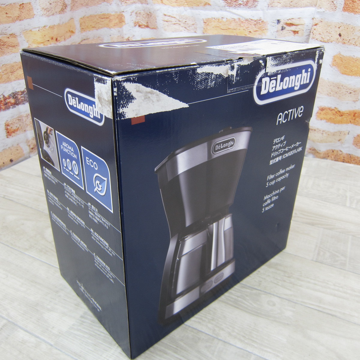 02131PA24【ほぼ未使用】De'Longhi (デロンギ) ドリップコーヒー 02131PA24【ほぼ未使用】De'Longhi (デロンギ) ドリップコーヒー