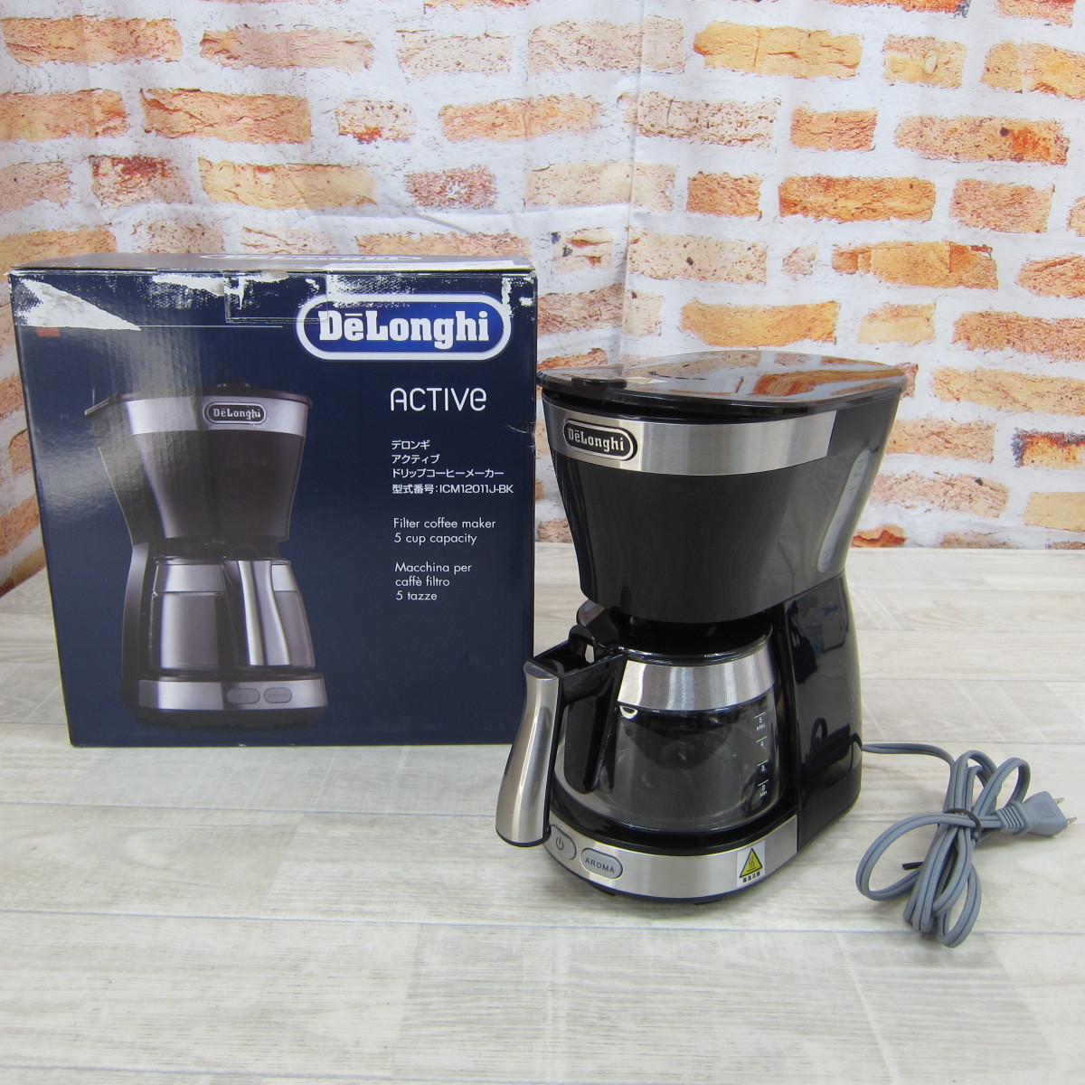 02131PA24【ほぼ未使用】De'Longhi (デロンギ) ドリップコーヒー 02131PA24【ほぼ未使用】De'Longhi (デロンギ) ドリップコーヒー