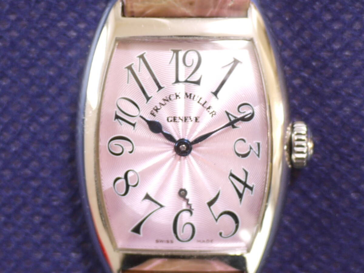 フランクミューラー　　１７５０S６　手巻レディース腕時計_画像2