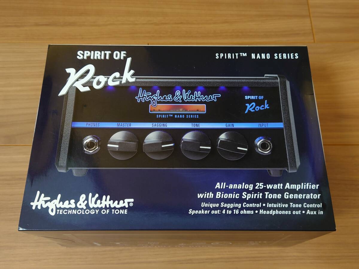 送料無料 Hughes & Kettner Spirit of Rock HUK-SPNANO/R　SPIRIT NANO Series 新品未開封