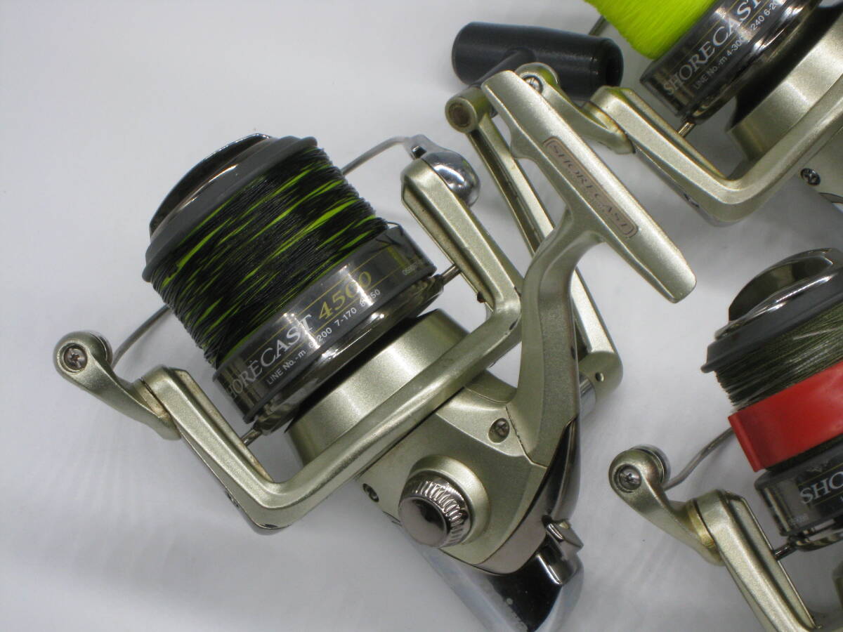 ダイワ daiwa SHORECAST 4500 CRSSCAST 4000 投げ遠投 まとめて USED_画像2