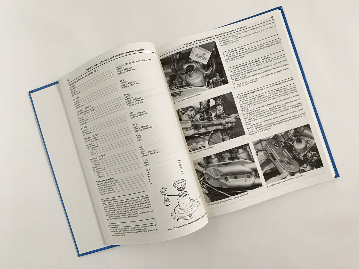 TRIUMPH SPITFIRE Owners Workshop Manual_画像3