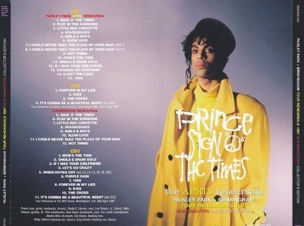 =PURPLE GOLD ARCHIVES 1987= PRINCE / SIGN 'O' THE TIMES　10CD 　新品輸入プレス盤_画像7
