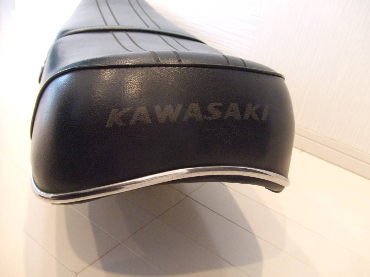 美品　当時物　カワサキ　W3　純正シート　Kawasaki　川崎　W1　W1S　W1SA 650RS_画像7