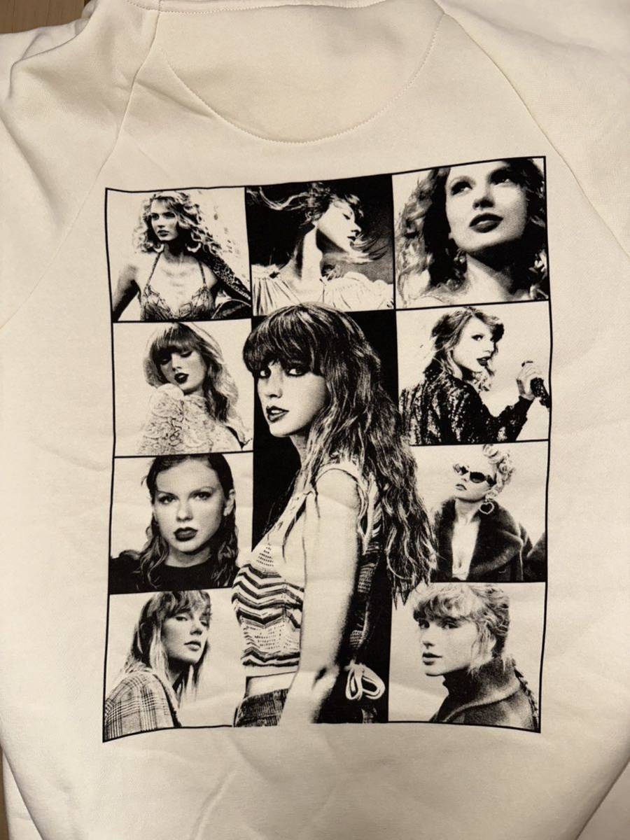 テイラースウィフト Taylor swift THE ERAS TOUR 2023 2024 Japan Mサイズ プルオーバーフーディー　ベージュ 新品 未使用 東京ドーム 1枚_画像3