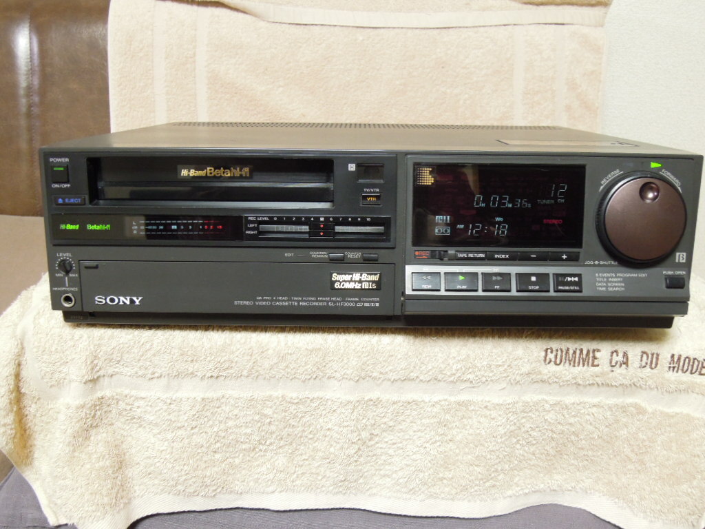 SONY スーパーハイバンドベータ SL-HF3000 動作美品の画像3