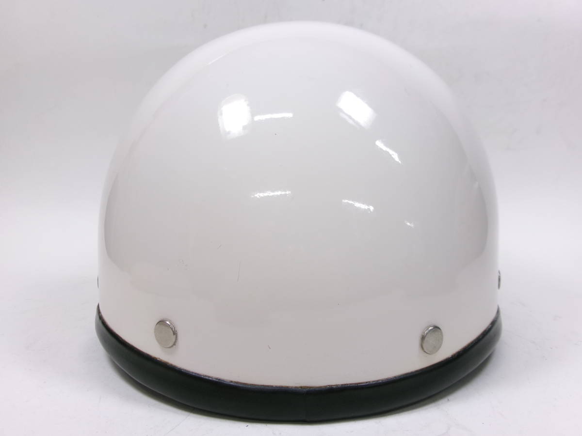 【日本産】 美品!Sシェル!銀ベル! 60s 目 ハーフヘルメット SHORTY BELL オートバイ